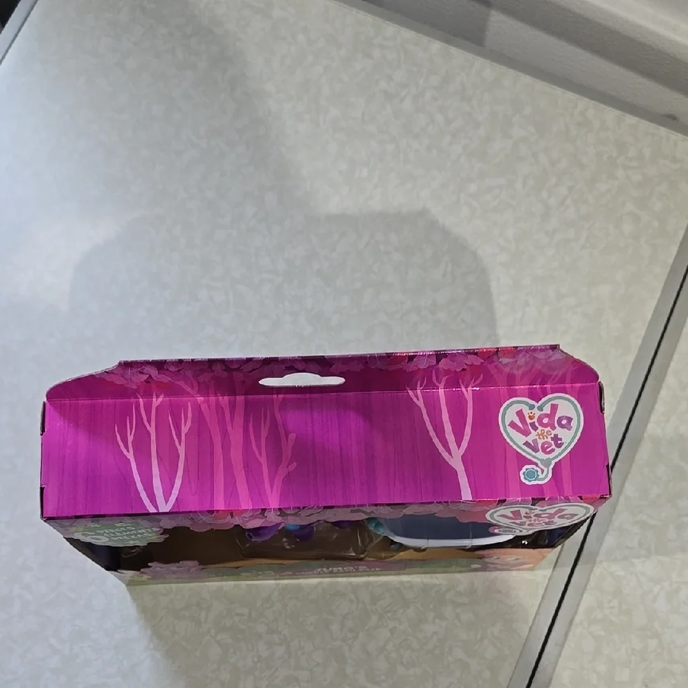Purple Doll & Accessories Set‎ with Vibrant Packaging